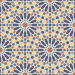 płytki ceramiczne ALHAMBRA BLUE GRES REKTYFIKOWANY 59.55X59.55 